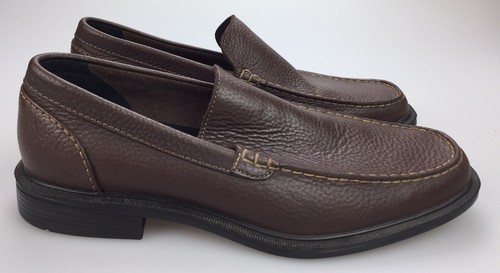 Rockport Husled II Leather Loafers Slip 