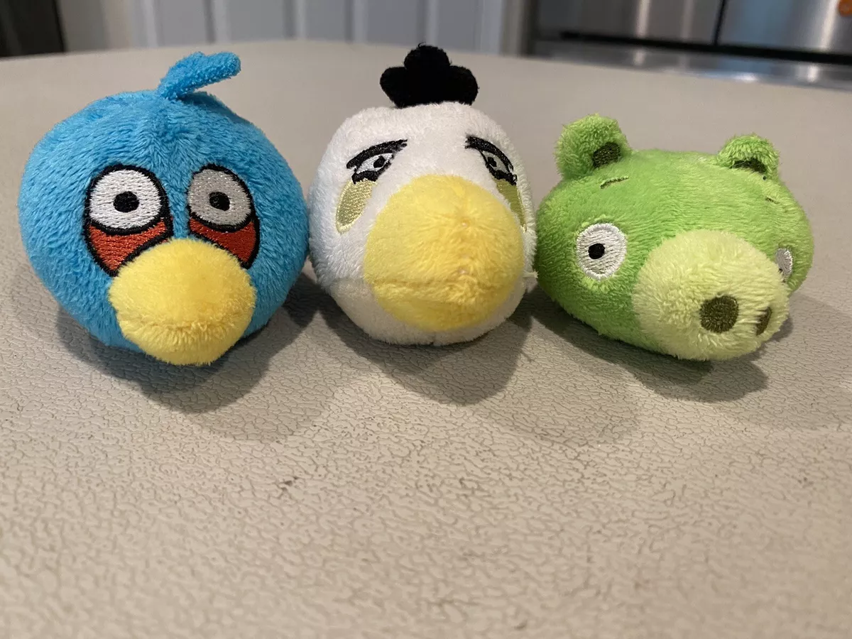 Angry Birds Soft Plush Mini Finger Puppets Flingers Pencil Toppers Lot
