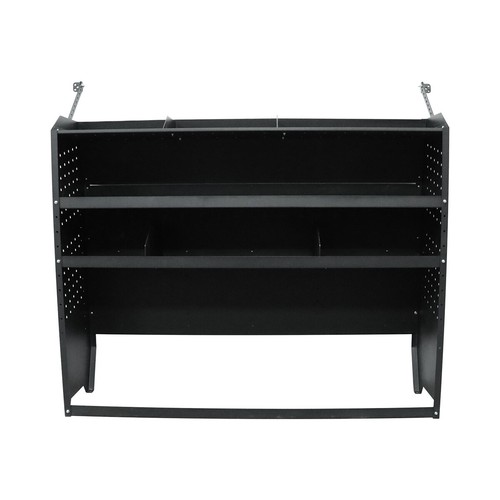 52" W x 43" H x 13" D Steel Cargo Van Shelving Storage System w/ S-Shaped Hooks - Picture 10 of 23