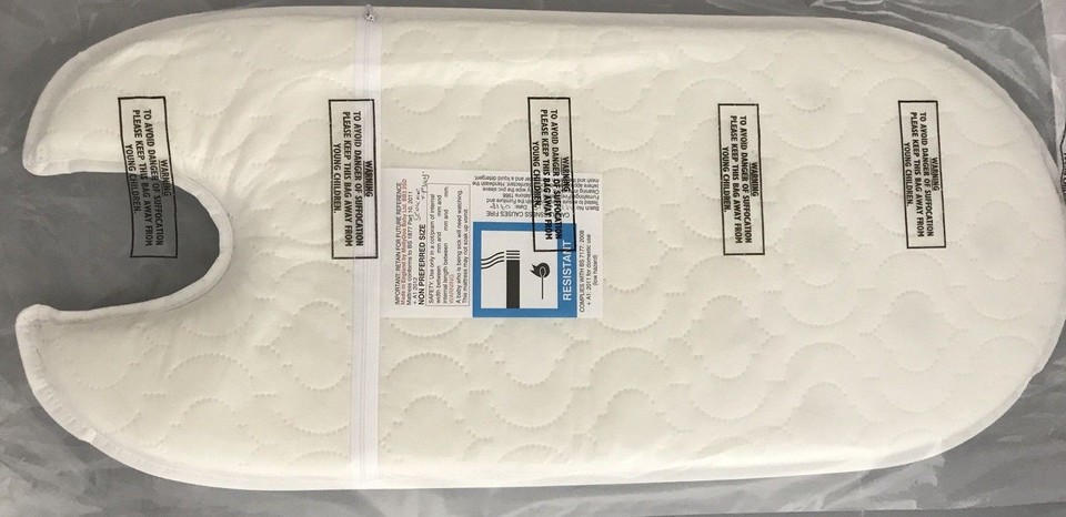 LUXURY QUILTED SAFETY PRAM MATTRESS for Silver Cross Sleepover sleep over | UK