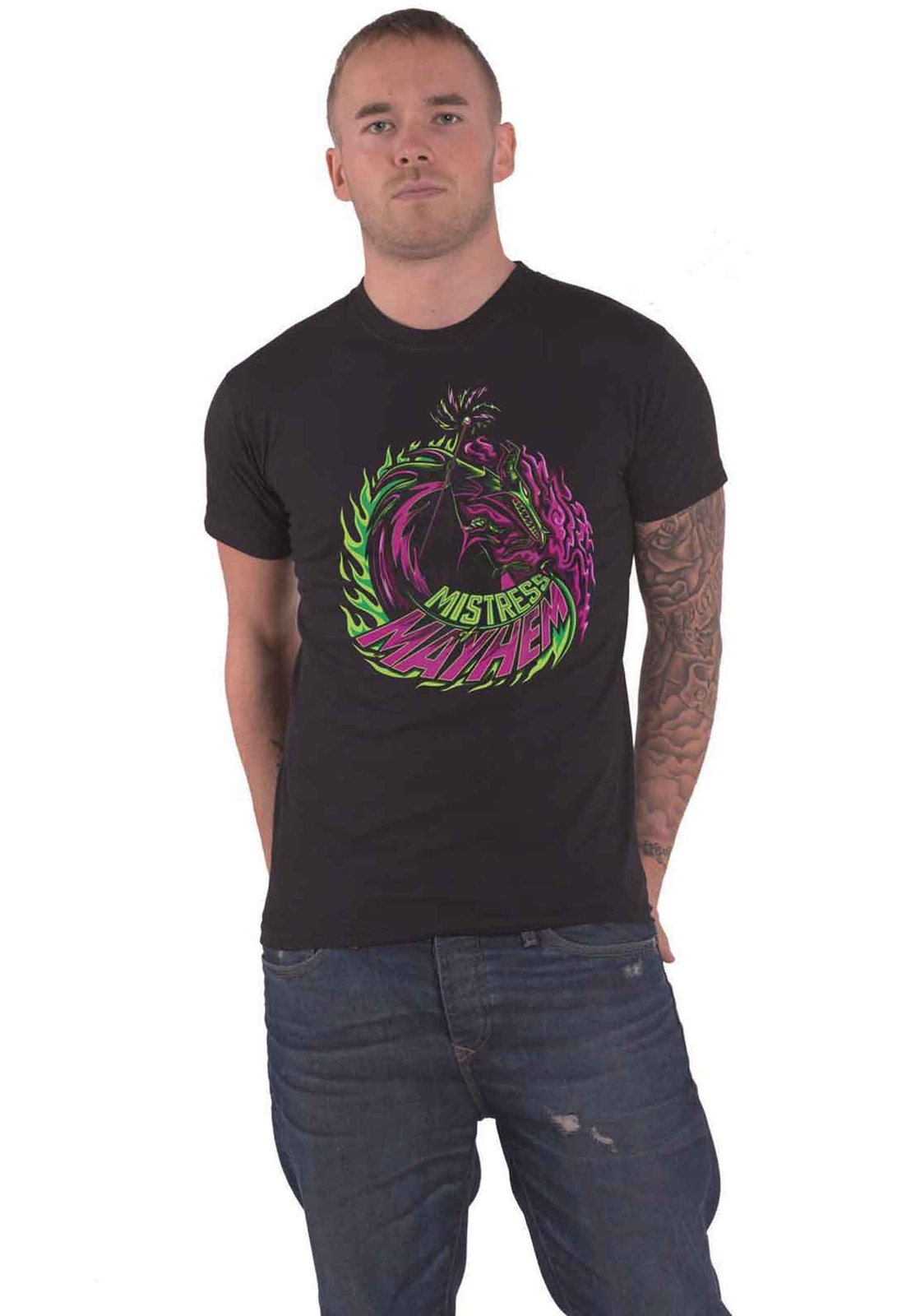 Sleeping Beauty Mistress of Mayhem Graphic Tee