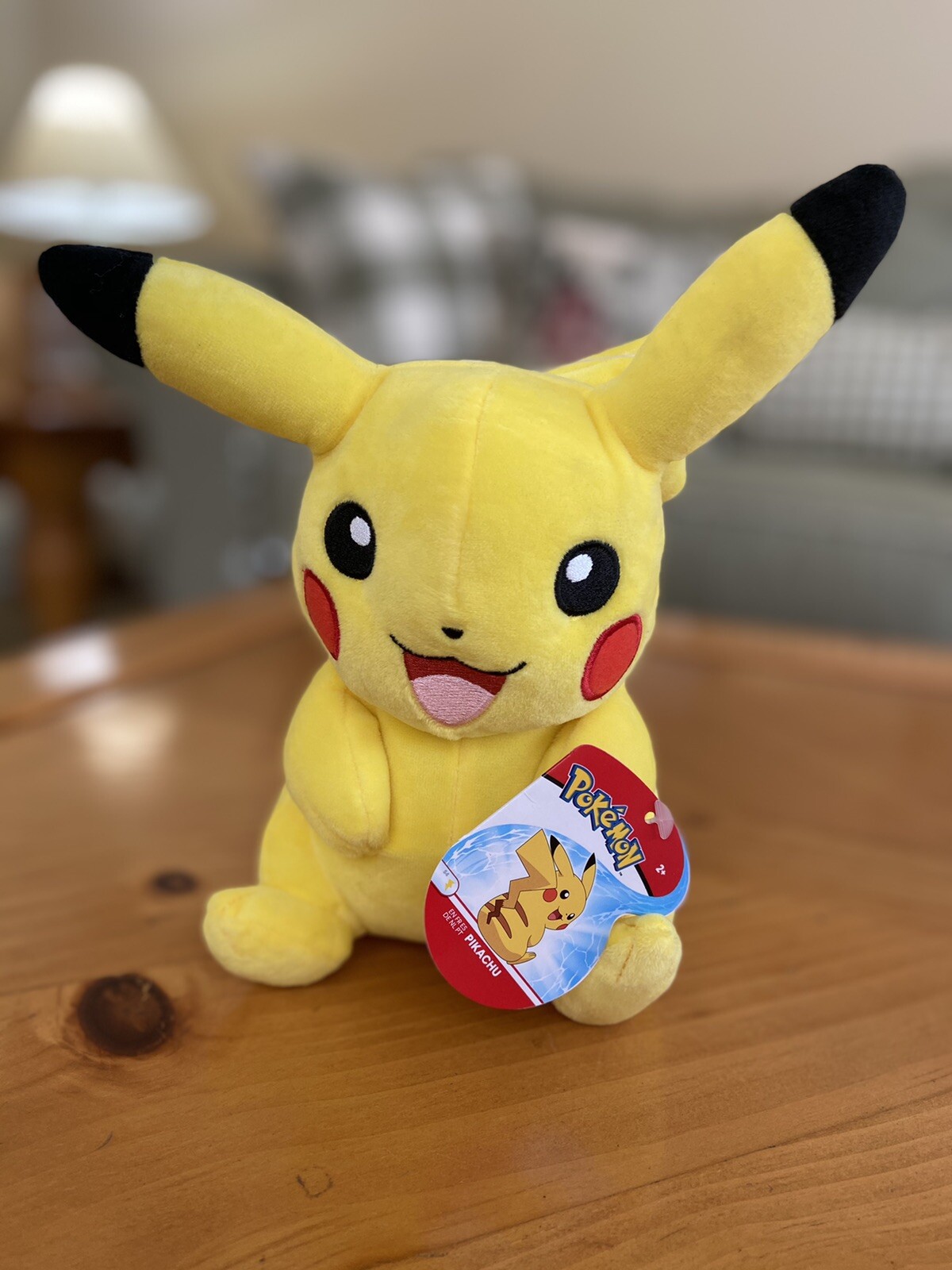 8.5" Pikachu Poke Plush Dolls Pokemon Authentic Official Wic