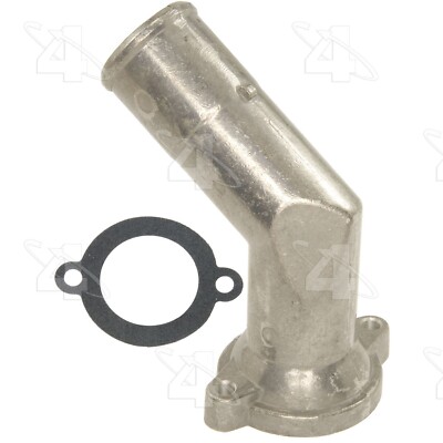 Engine Coolant Water Outlet 4 Seasons For 2003 Ford E-150 Club Wagon 4.2L V6