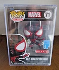Funko Pop! Art Series Marvel Miles Morales Spider-Man #71 Sealed Protective Case