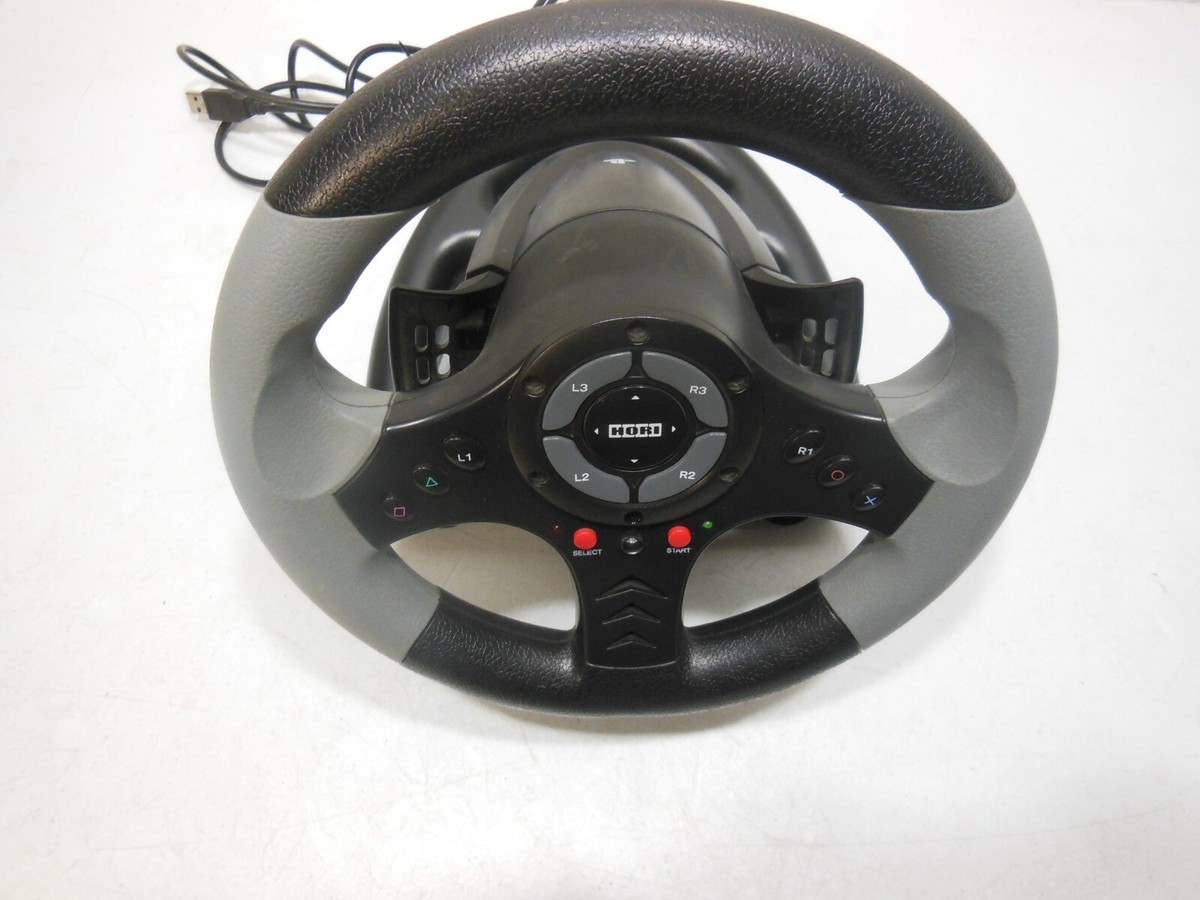 その他 HORI HP3-70 Hori Racing Wheel 3 & Foot Pedals for Playstation 3 PS3 UHP3