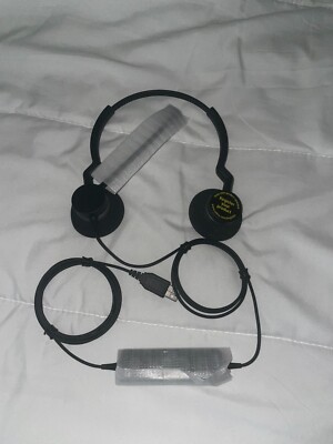 New / Jabra BIZ 2300 QD Duo USB Headset/Dual Earphones