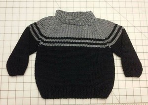 boy hand knitted sweater