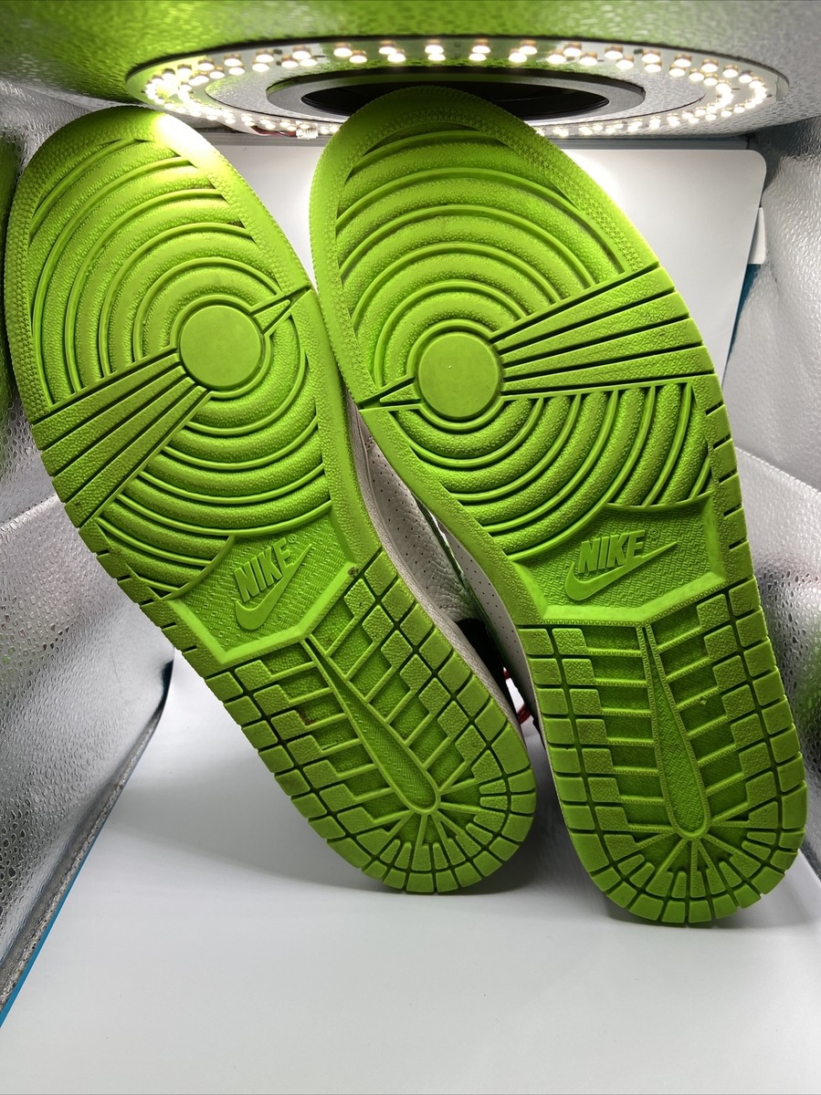 2013 Nike Air Jordan Retro 1 High 93 Electric Green 580514  display picture 1