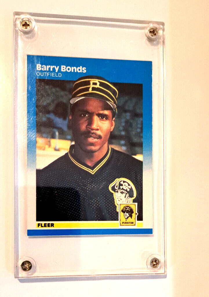 1987 Fleer Baseball #604 Barry Bonds GLOSSY rookie card