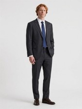 Ermenegildo Zegna Milano Gray Striped Suit Size 40 R RETAIL 4,195 101