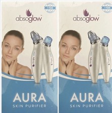 Aura Absoglow Skin Purifier Microcrystal Exfoliating Blackhead Remover 2 Pack