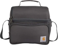Carhartt Insulated 12 Can Two Compartment Lunch Cooler Bag Soft Shell NEW W/TAGS