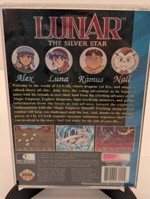 Lunar: The Silver Star (Sega CD, 1993) No Front Cover 