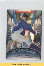 2014 Bowman Draft Future of the Franchise Mini Chrome Julio Urias #JU READ 0o9
