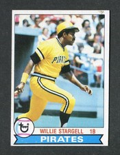 (13) Willie Stargell Pittsburgh Pirate Hall of Fame 1979 Topps Baseball Card #55