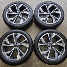 4x Original Audi Q4 E-Tron 20 Zoll Alufelgen Sommerräder NEU Hankook OEM NEW