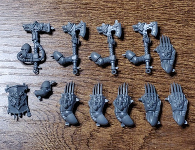 Warhammer 40k Firstborn Space Wolves Space Marine Power Weapons - 12 Pcs