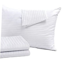 4Pack Pillow Protectors 3-4 Micron Pore Size 20x26 Inches Cotton Standard