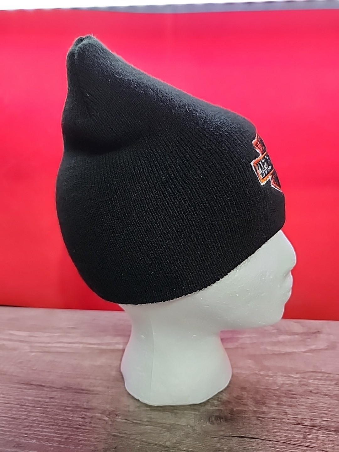 Harley-Davidson Beanie Cap Stocking Hat, Black
