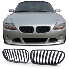 Sport Kühlergrill Frontgrill Schwarz für BMW Z4 E85 E86 2002-2009