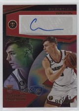 2022 Panini Recon True Potential Signatures Red 34/99 Christian Braun Auto 10jq