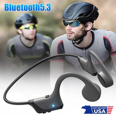2026 Bluetooth5.3 Wireless Bone Conduction Open-Ear Headphones for Sport Fitness
