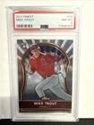 2011 FINEST #94 MIKE TROUT ROOKIE RC PSA 8