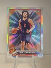 2024 Topps Chrome CADE CUNNINGHAM REFRACTOR #107 Detroit Pistons