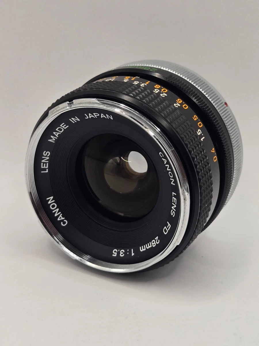 Canon FD f/3.5 Camera Lenses 28mm Focal for sale | eBay