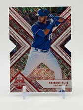2018 Panini Elite Extra Edition KEIBERT RUIZ Status /99 Dodgers Prospect #125