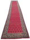 Hand Knotted Vintage Sultanabad Badam Gul Mir Wool Area Runner Rug 19 x 3 Ft — photo 1