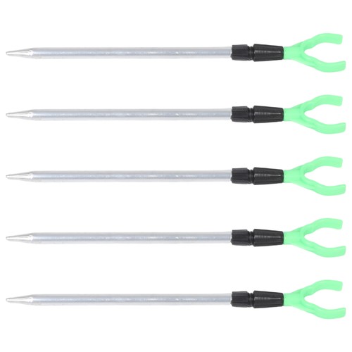 5 Pcs Retractable Fishing Bracket Travel Rod Holder Aluminum Alloy - Bild 7 von 12