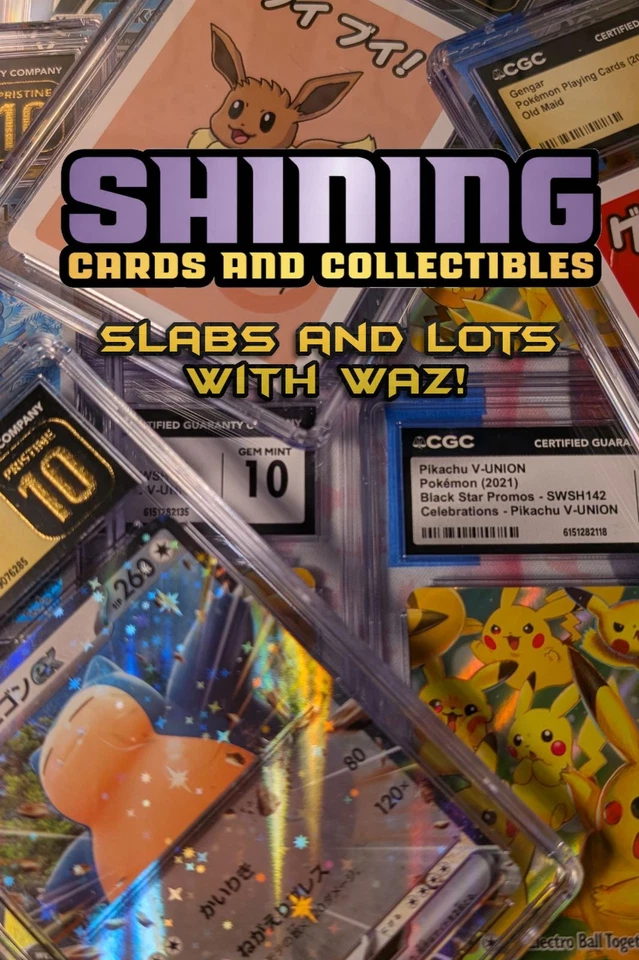 Pokemon Slabs and Lots with Waz!