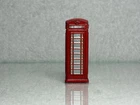 Vintage Dinky Toys Meccano No12c / 750 TELEPHONE BOX Red Unboxed