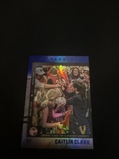 2025 Panini Caitlin Clark Chronicled #59 “signing” Blue Holo Foil SP /199 Card