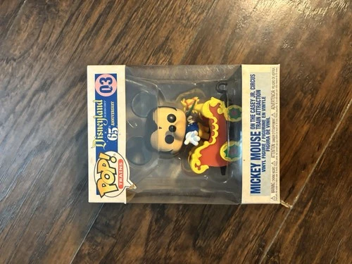 Funko Pop MICKEY MOUSE on CASEY JR CIRCUS TRAIN #03 Disneyland 65th Anniversary