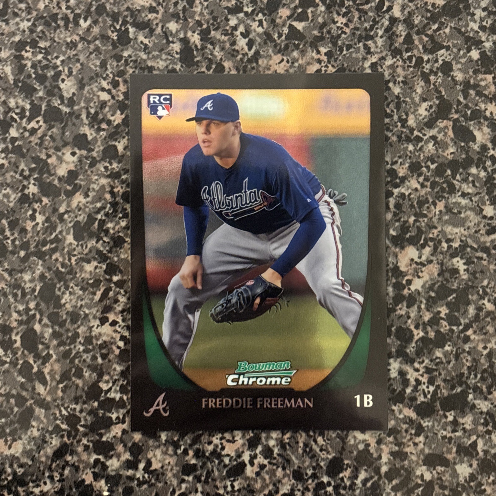 2011 Bowman Chrome Freddie Freeman Rc Nm/mt