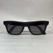 Ray-Ban Meta Wayfarer Gen 1 Matte Black Polarized AI Smart Glasses