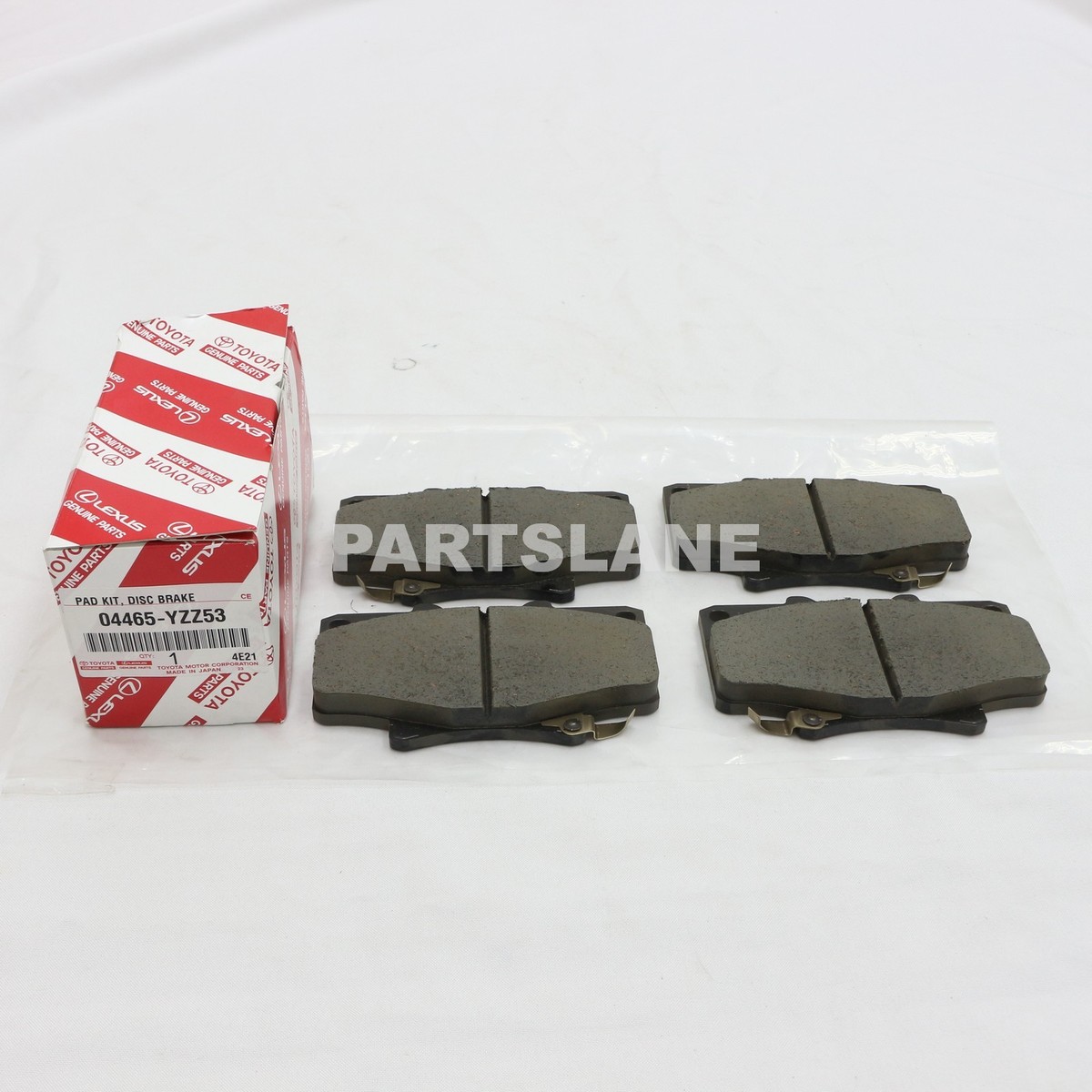 04465YZZ53 Genuine Toyota Disc Brake Pad Kit 04465-yzz53 for sale