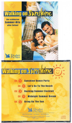 ''Walking on Sunshine'', 5 CD Box von Reader's Digest in Top Zustand