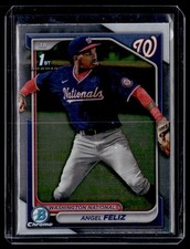 2024 Bowman Chrome Prospects Angel Feliz Washington Nationals #BCP-198