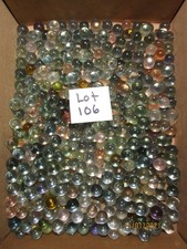 4lbs 3oz Vintage Marbles Lot 106