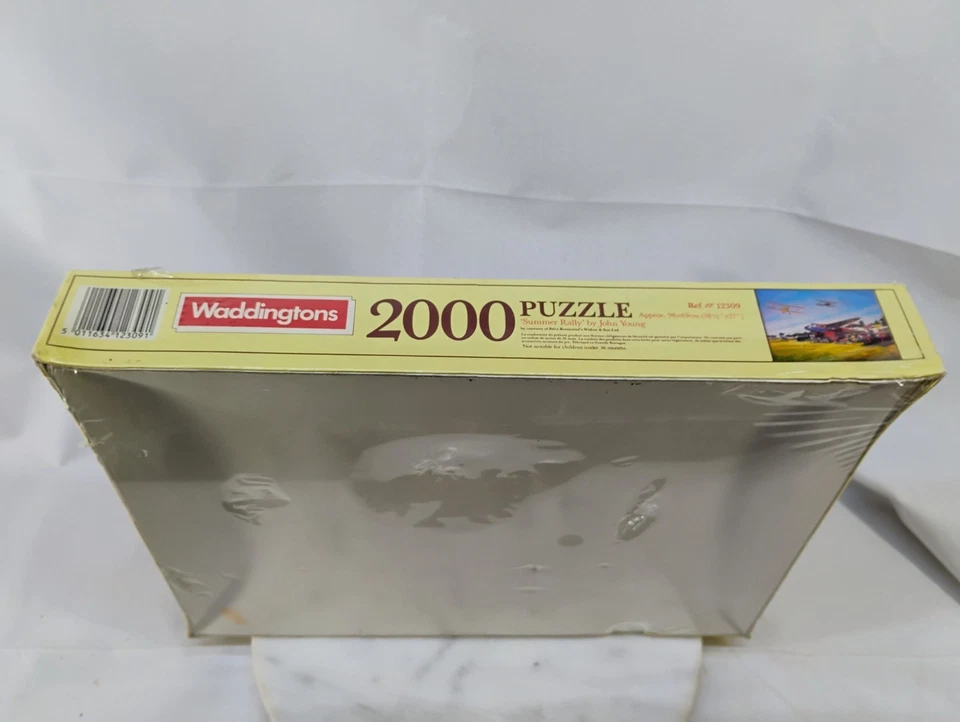 Vintage Waddingtons 200 Piece Puzzle Of "Summer Rally" By John Young SEALED - Image 4 of 4