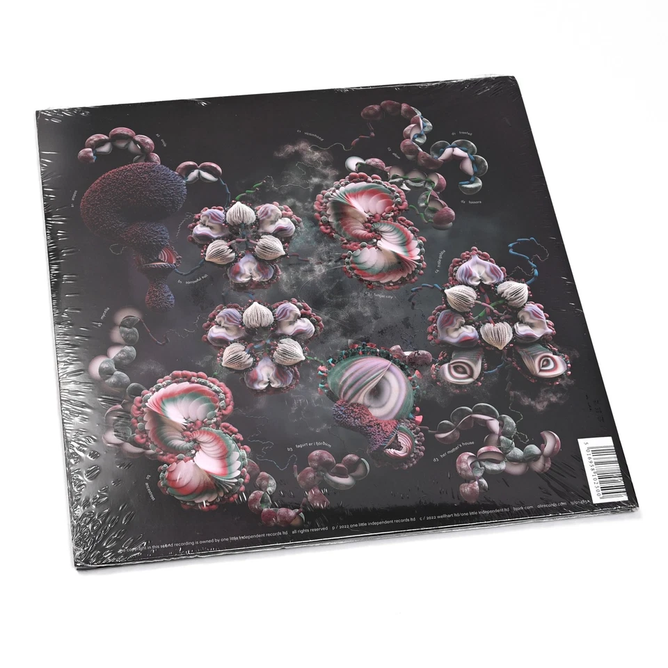 Bjork - Fossora Limited Edition Turquoise Colored Vinyl -- New Sealed - Image 4 of 4