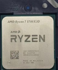 AMD Ryzen 7 5700X3D Desktop AM4 CPU Processor 3.0GHz 8 Core 16 Thrs R7 5700X