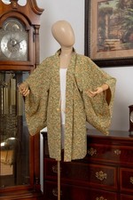 DEAR VANILLA JAPANESE KIMONO HAORI JACKET FOR WOMEN AUTHENTIC JAPAN MADE VINTAGE