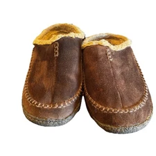 SOREL Shoes Falcon Ridge II Brown Suede Casual Cozy Slides Slippers Men’s 11 USA