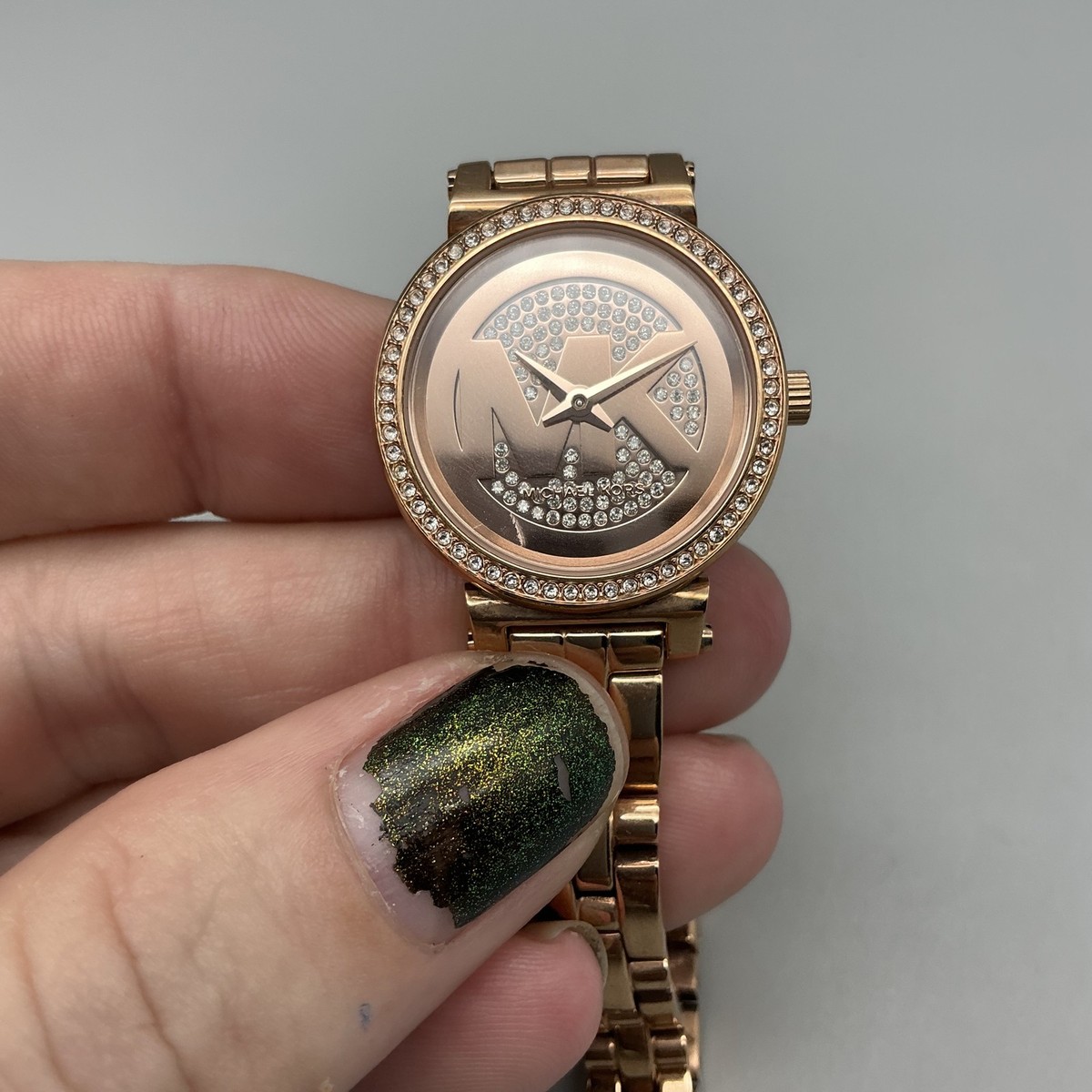 Michael Kors Rose Gold Women\'s Parker Watch new battery Women main image 2