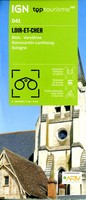Loir-Et-Cher Blois (Land-)Karte IGN Top 100 DéPartemental FranzöSisch 2025