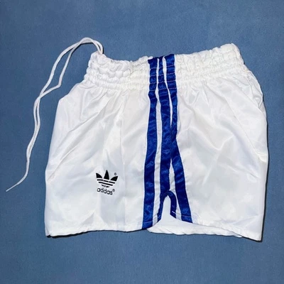 Vintage Adidas Nylon Short Shiny Racer Sprinter Made in West Germany Retro D3 S - Bild 1 von 4